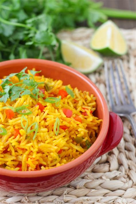 Fried rice, traditionally, was a way that asian restaurants could reuse leftover white rice, either the bottom of the rice cooker, or directly from customers plates that had been uneaten. Yellow Rice - Olga's Flavor Factory