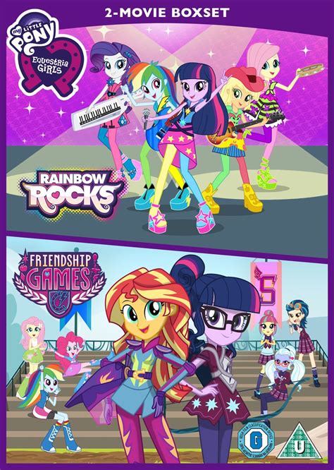 My Little Pony Equestria Girls Rainbow Rocksfriendship Games Dvd