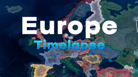 Hoi4 Europe Timelapse Millenium Dawn Youtube