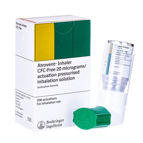 Inalação Com Atrovent Para Que Serve