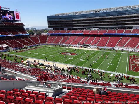 Buy 49ers Sbls In Section 211 Row 23 Seats 18 20