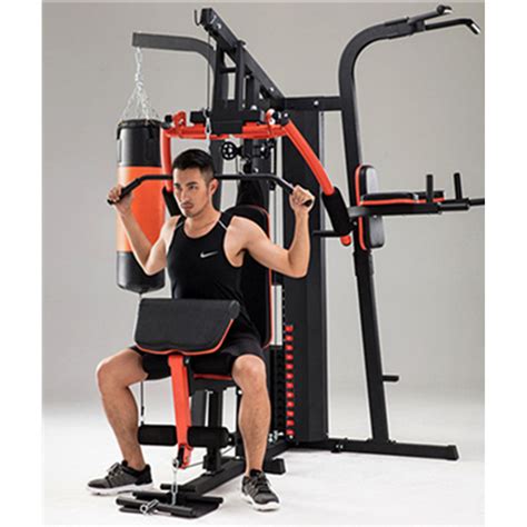 Multi Function Home Gym Workout 3 Station Multi Gym Fitness Machine
