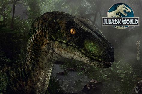 Jurassic World Raptor By Manusaurio On Deviantart