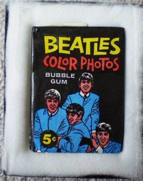 The Beatles Bubble Gum Trading Cards Valuable Today I Have All Three