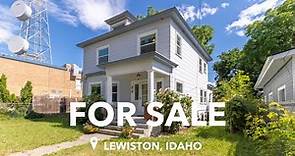 Historic Home For Sale in Lewiston, Idaho