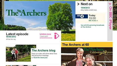 Bbc Blogs The Archers The Archers Website Is Changing