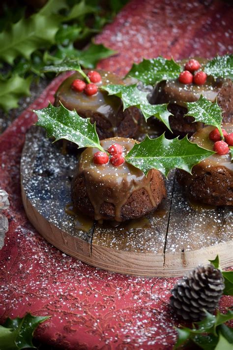 Check out our top 5 classic christmas desserts. Toasted Pecan Gingerbread Figgy Puddings (Vegan) | Recipe | Christmas pudding, Christmas cooking ...