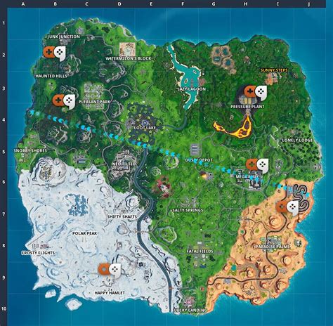 Fortnite Battle Royale Best Places To Land To Find Loot Allgamers