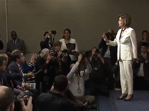 Pelosi Snaps At Reporter Who Asked If She Hates The President Video