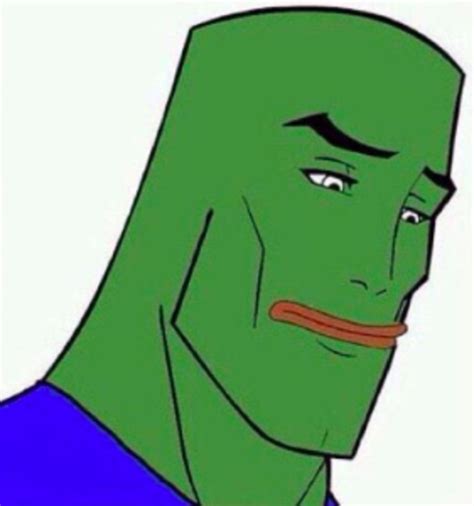Handsome Face Pepe Rare Pepe Know Your Meme