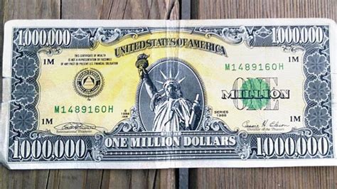 1 milyon dolarlık banknot gerçek çıktı