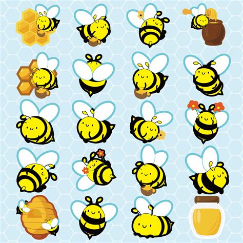 Buy Containlol 500 Pieces Bee Stickers For Kids Honey Bee Stickers