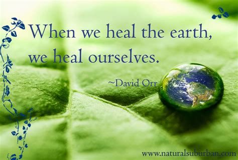 Healing Earth Environment Quotes Earth Quotes Environmental Quotes