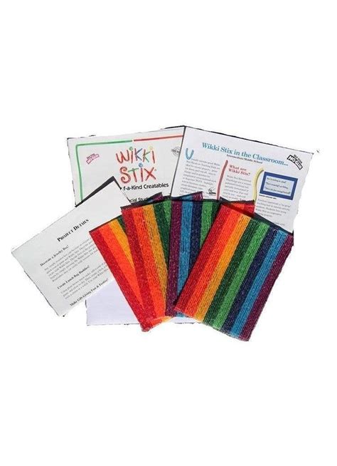 Wikki Stix Education Value Pack 192 Wikki Stix Craft4kids Australia