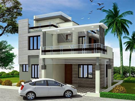 Front Home Design 3d Indian Style 3d House Elevations Home