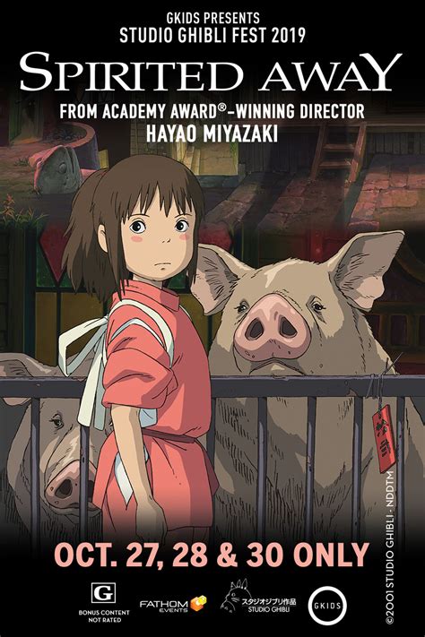 Notify me when tickets go on sale. Spirited Away - Studio Ghibli Fest 2019 at an AMC Theatre ...
