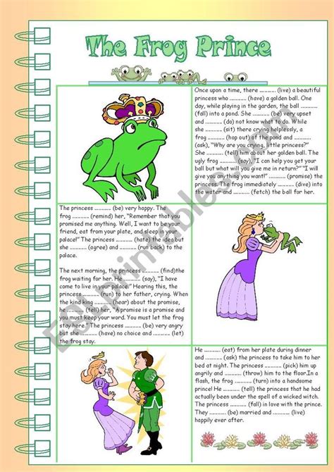 The Frog Prince Is A Fairy Tales By The Brothers Grimm Use This