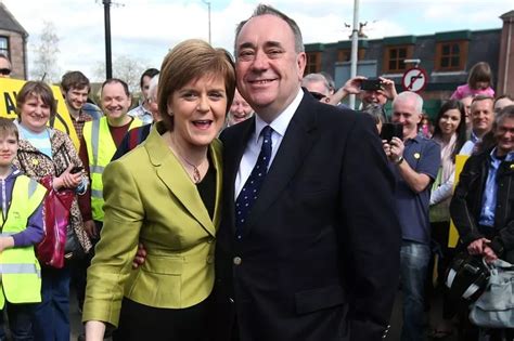 behave yourself alex salmond is no sexist first minister nicola sturgeon defends her