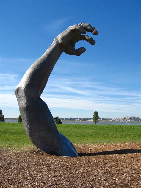 70 Foot Giant Sculpture Breaks Free From The Ground