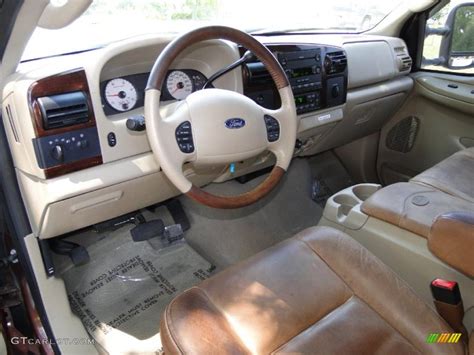 This leather and vinyl dye can be rubbed on, applied with paint sponge, or with preval. Castano Brown Leather Interior 2006 Ford F350 Super Duty ...