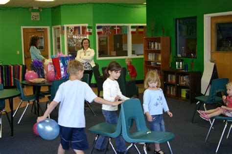 A set of chairs is arranged with one fewer chair than the number of players (for example, seven players would use six chairs). Boys & Girls Club of Petaluma | Norwitz Notions