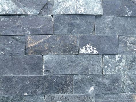 Blue Gray Gneiss Natural Bricks Stone Cladding From Ireland
