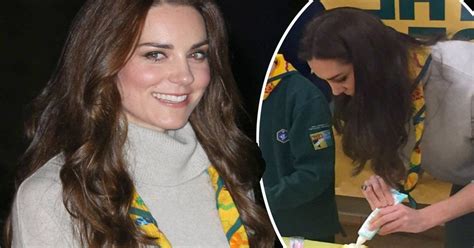 Kate Middleton Goes Casual As She Gets Stuck Into Cub Scouts Activities Ok Magazine