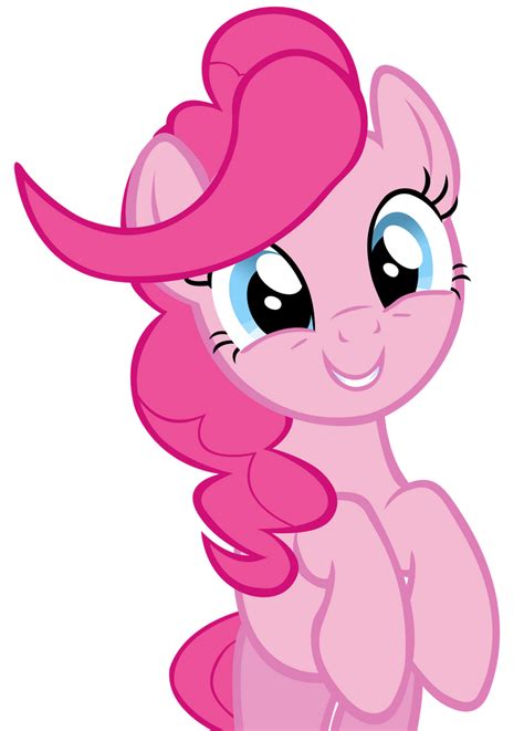 Pinkie Pie Smiling by craftybrony on DeviantArt png image