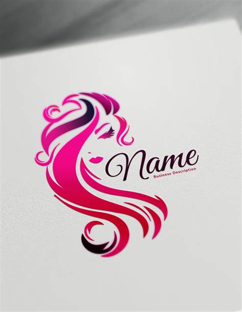 Our diy logo generator is free & easy to use. Beauty Logo Maker - free logo design templates - Hair logos
