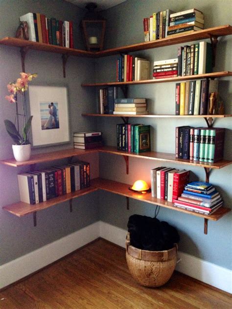 Corner Bookshelf Home Library Design Bookshelves In Bedroom