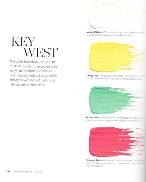 Key West Paint Color Schemes Free Professional