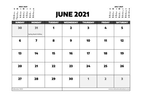 20 Public Holidays 2021 Free Download Printable Calendar Templates ️