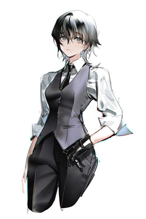 九酱子 On Twitter Concept Art Characters Woman In Suit Female