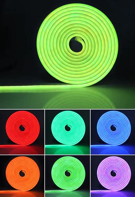 Smart Wifi Bluetooth Rgb Neon Sign Tape For 12v Led Stripes With Alexa