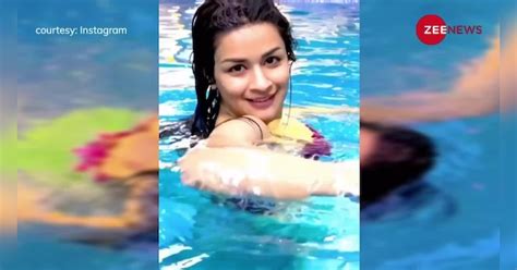 Avneet Kaur Hot And Sexy Looks From Swimming Pool Water जलपरी बनकर पानी में उतर गईं Avneet