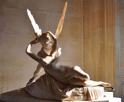 Psyche Revived By Cupid S Kiss By Antonio Canova Marble Cm Cm Louvre