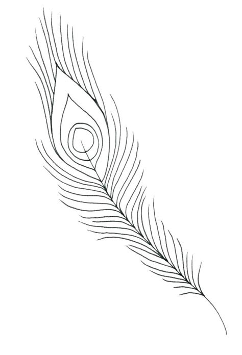 Bird Feather Coloring Pages At Free Printable