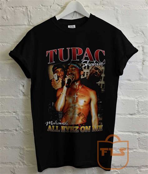 Tupac Shakur All Eyez On Me 2 Pac T Shirt Cheap Cute