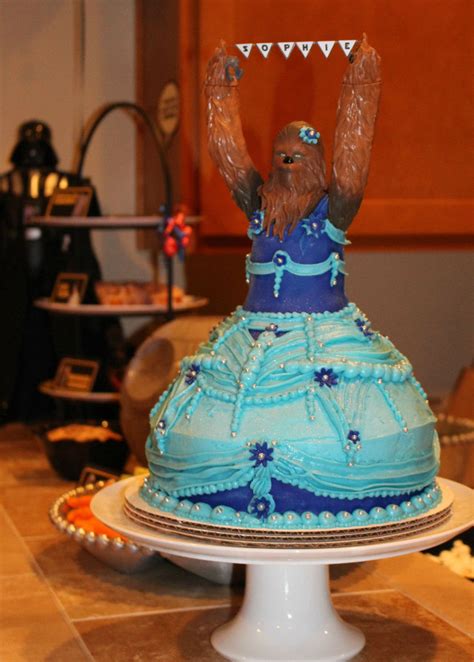 16th birthday cake for girls. 3-Year Old Girl's Princess Chewbacca Birthday Cake ...