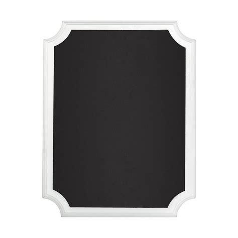 White Border Chalkboard Sign 7in X 9in Party City