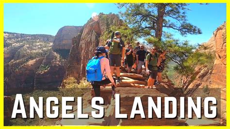 Angels Landing Most Dangerous Hike Of 🇺🇸 1 Death Every Year Full Un Edited Raw Footage