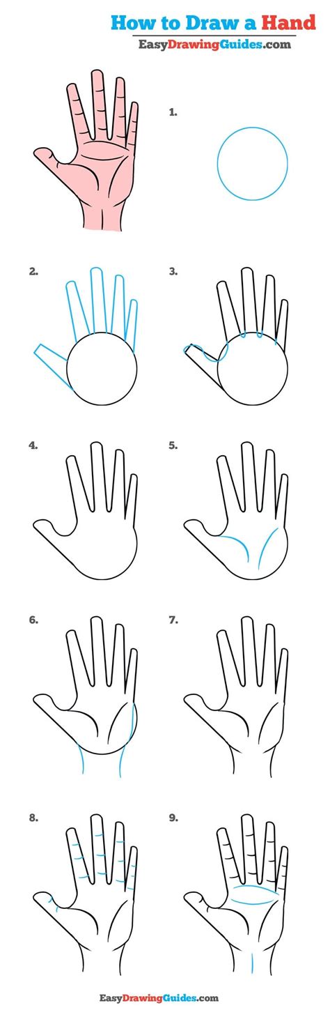 Drawing anime hands is not an easy task. How to Draw a Hand - Really Easy Drawing Tutorial