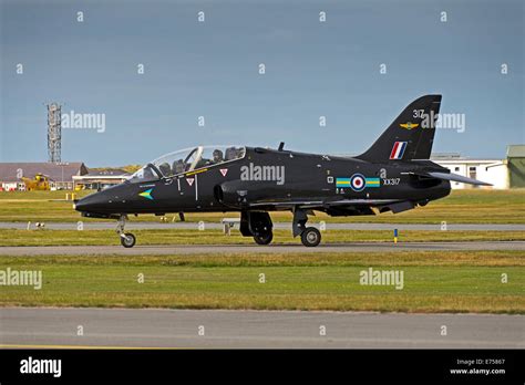 Xx317hawk Fast Jet T1 Raf Valley Anglesey North Wales Uk Stock Photo