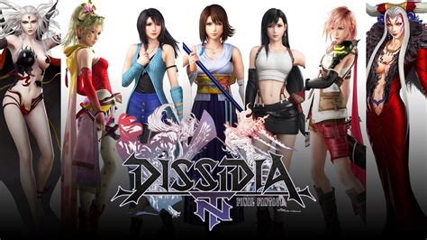 Dissidia Final Fantasy Nt All Character Select Animations All Dlc
