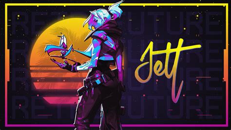 Jett Valorant Neon Art 4k Hd Games Wallpapers Hd Wallpapers Id 40149