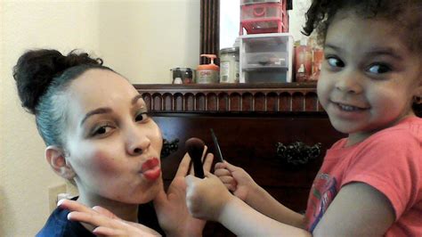 Mommy And Daughter Time She Does My Makeup Youtube