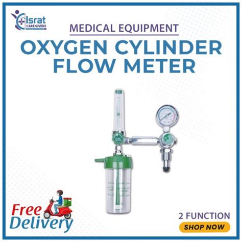 Oxygen Cylinder Flow Meter - Israt Nursing Home Care BD