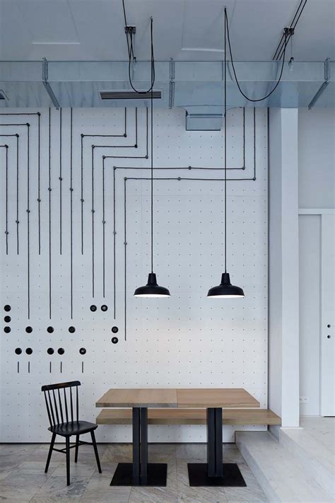 Bistro Cafe With Minimalist And Artistic Design Concept In Prague