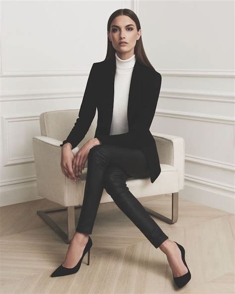 business outfit frauen konservativ elegant elegant work outfits winter outfits for work work