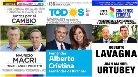 ¿qué Se Vota Hoy En Argentina Primarias Abiertas Simultáneas Y